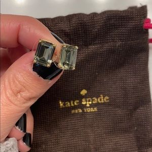 Kate spade emerald studs